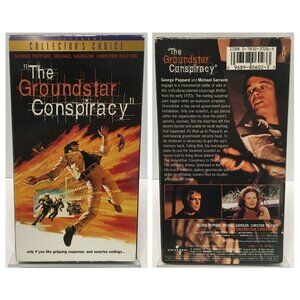 The Groundstar Conspiracy VHS 1999 Universal Collector's Choice George Peppard